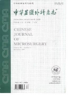 中华显微外科杂志封面